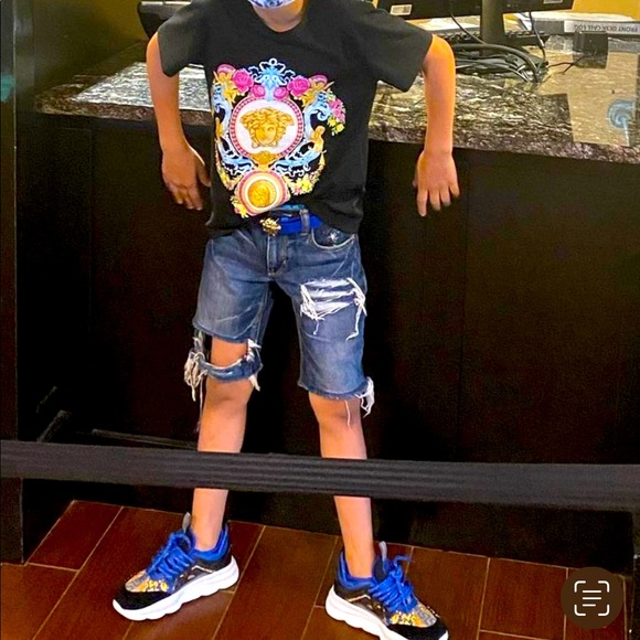 💯❤️ authentic versace tops meduza face - Picture 1 of 4